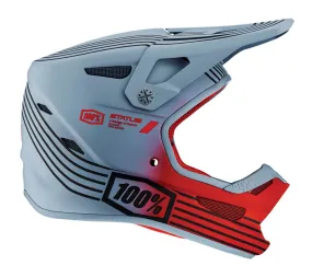 100% Status Helmet - Caltec-Gray