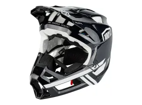 100% Trajecta Full Face Helmet - Black-White