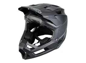 100% Trajecta Full Face Helmet - Black