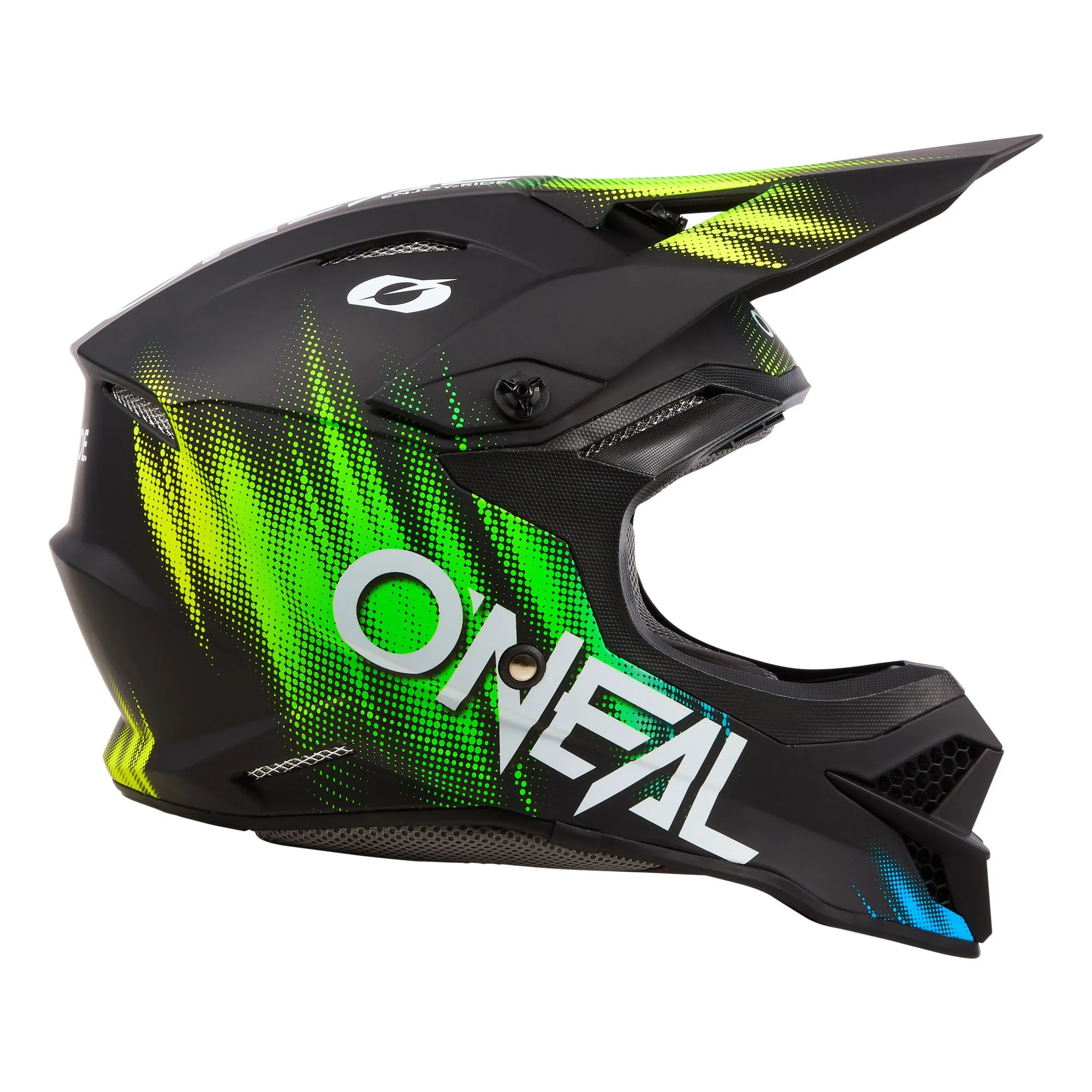 3 SRS Voltage V.4 Helmet Black/Green