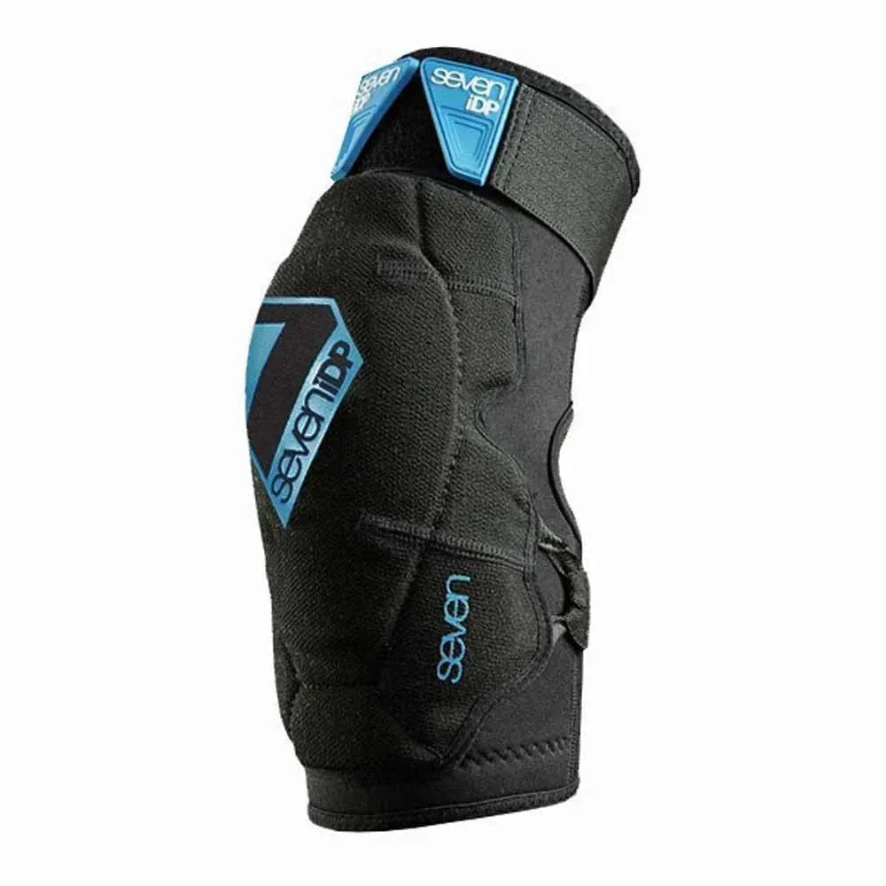 7 iDP Flex Adult Elbow/Youth Knee Pad - Black