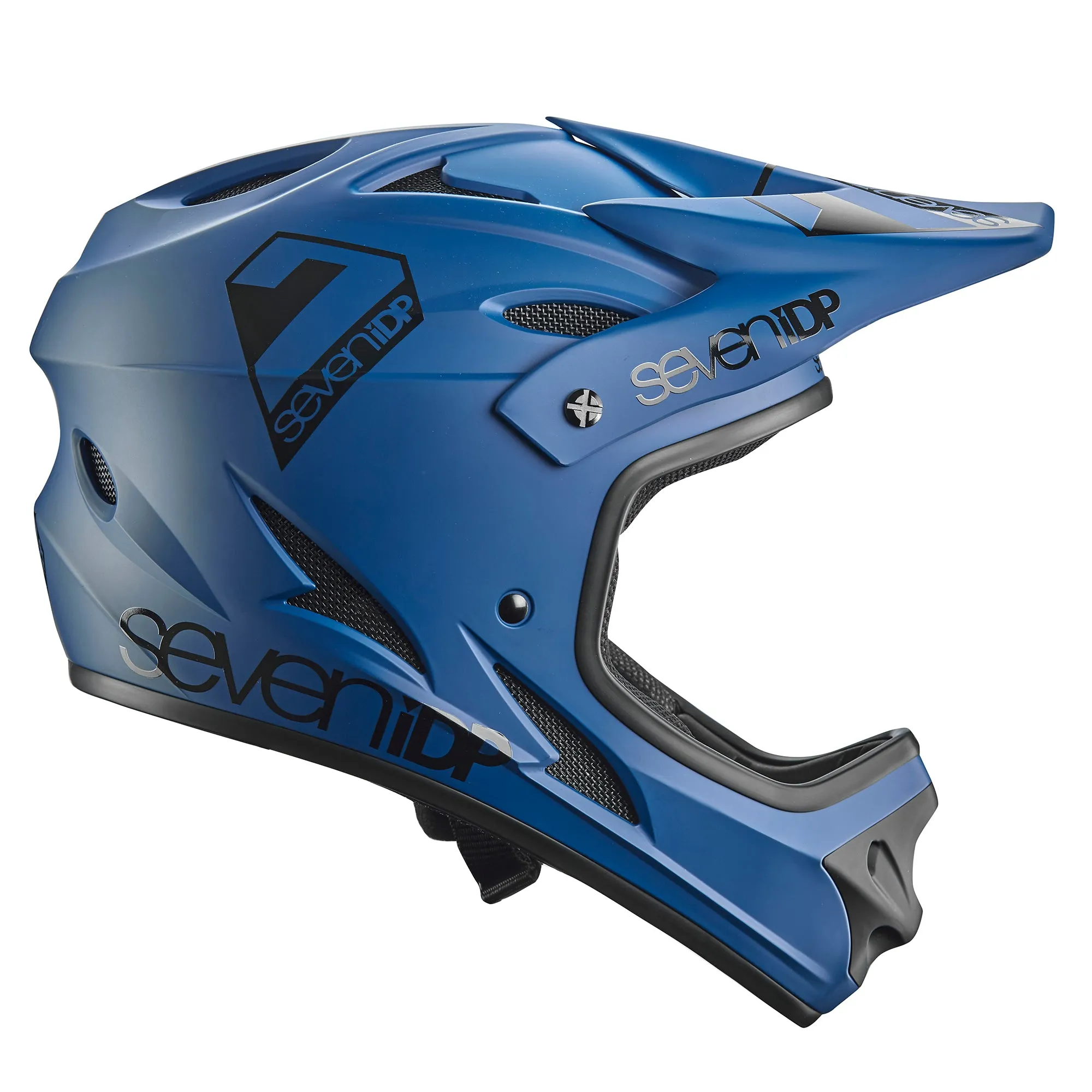 7 iDP M1 Full Face Helmet - Diesel Blue