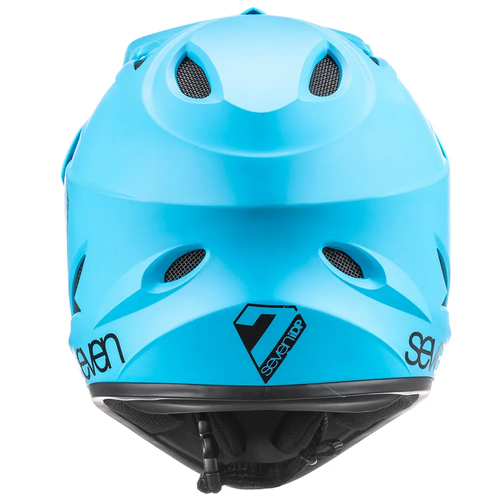 7 iDP M1 Full Face Helmet - Matt Blue