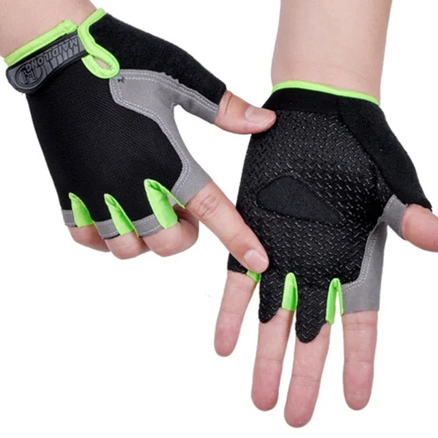 Anti-sweat Breathable Half Finger Gloves