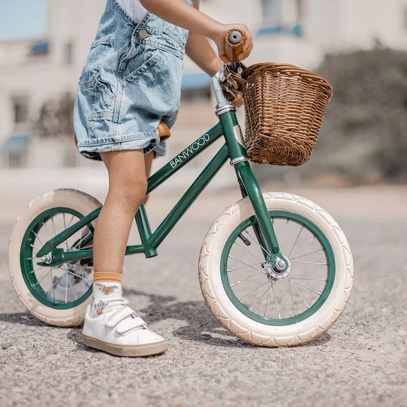 Banwood First Go Balance Bike - Dark Green