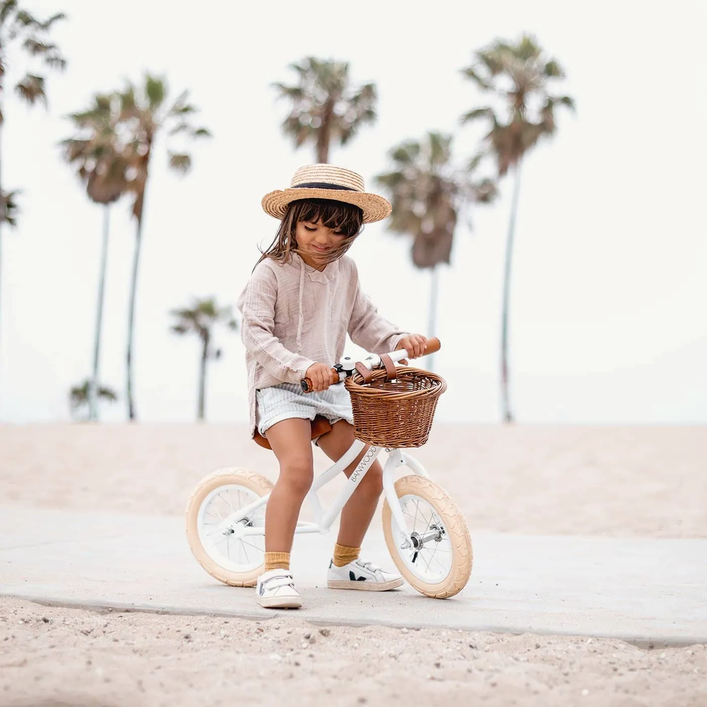 Banwood First Go Balance Bike - White