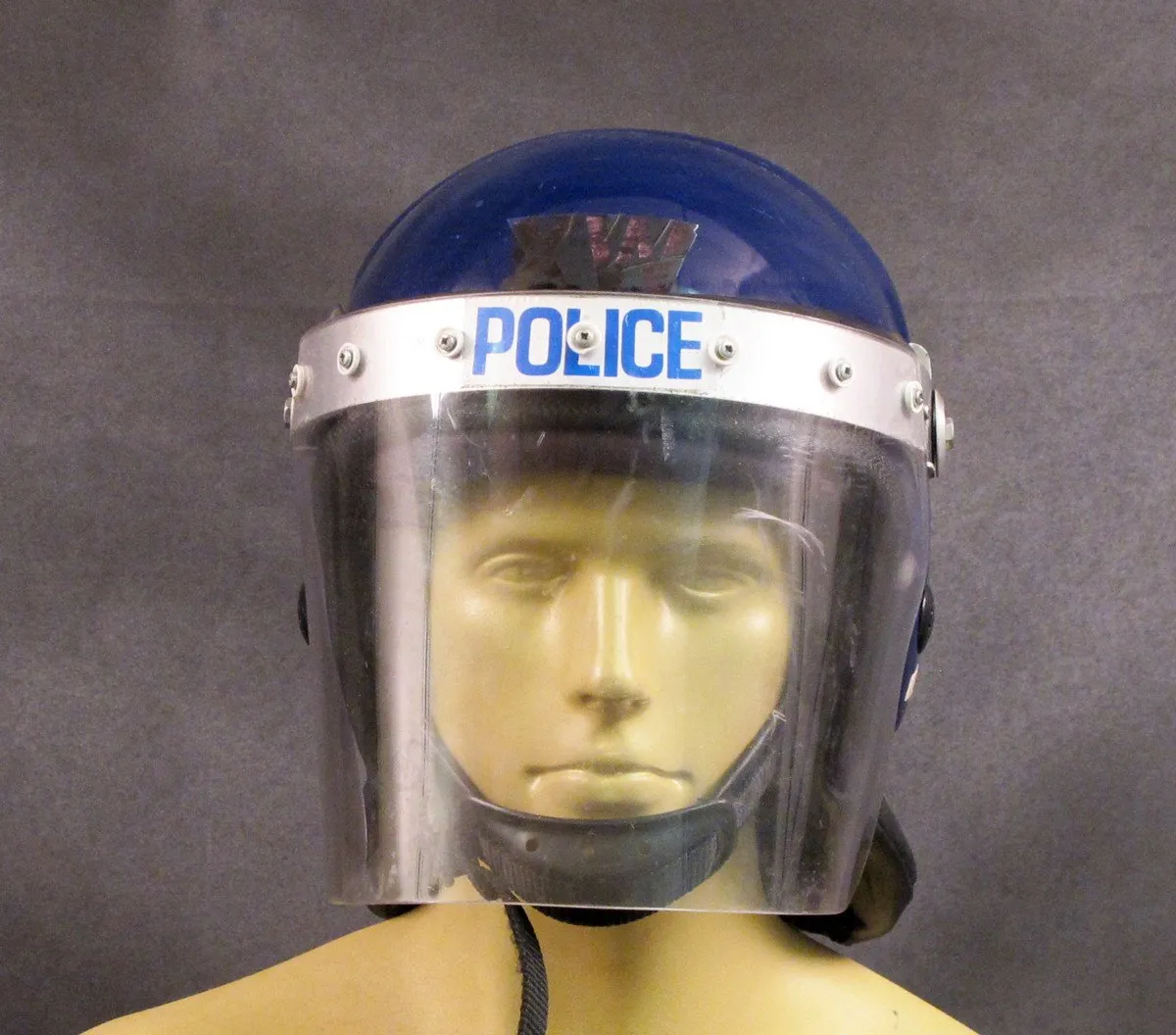 British Police Bobby Riot Helmet