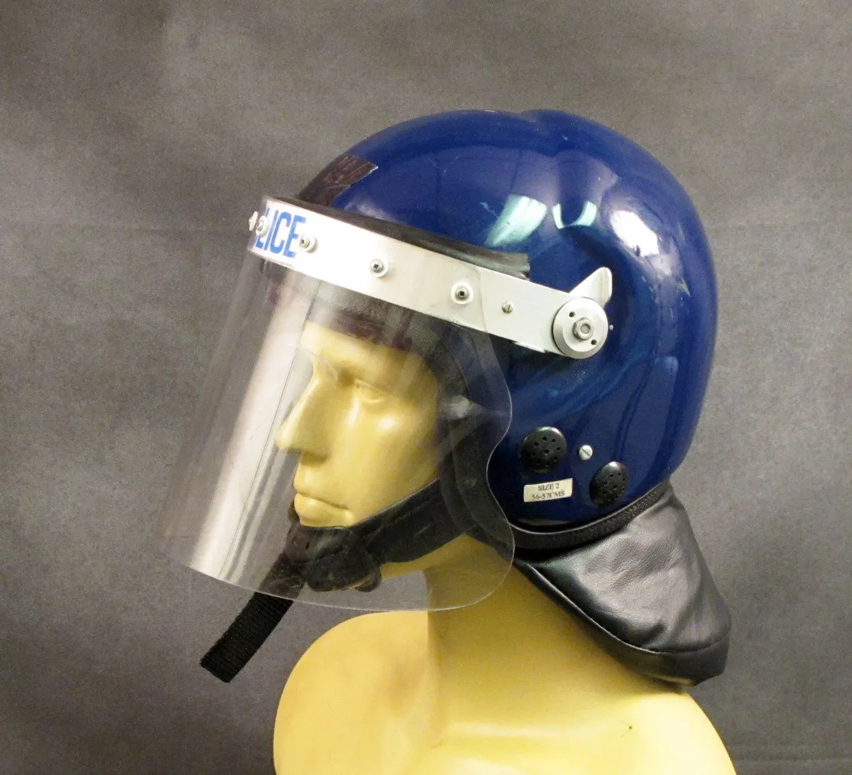 British Police Bobby Riot Helmet