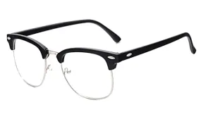 Classy Men Clear Black Glasses