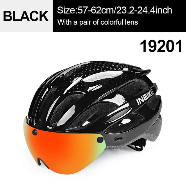 Cycling Helmet with Goggles Ultralight MTB Bike Helmet