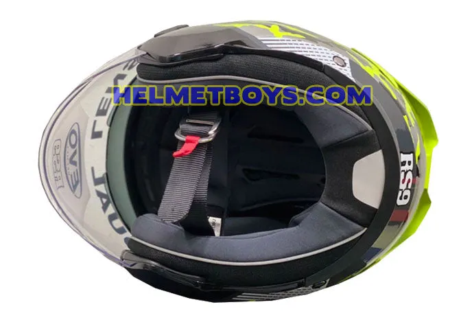 EVO RS9 Motorcycle Sunvisor Helmet Camo Fluo