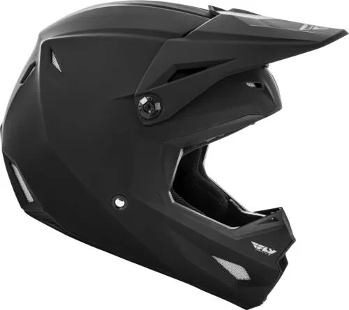 Fly Racing Kinetic Solid Helmet (Matte Black)