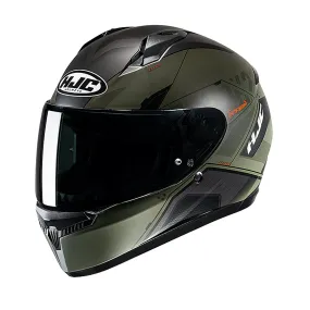 HJC C10 Inka MC7SF Orange Motorcycle Helmet