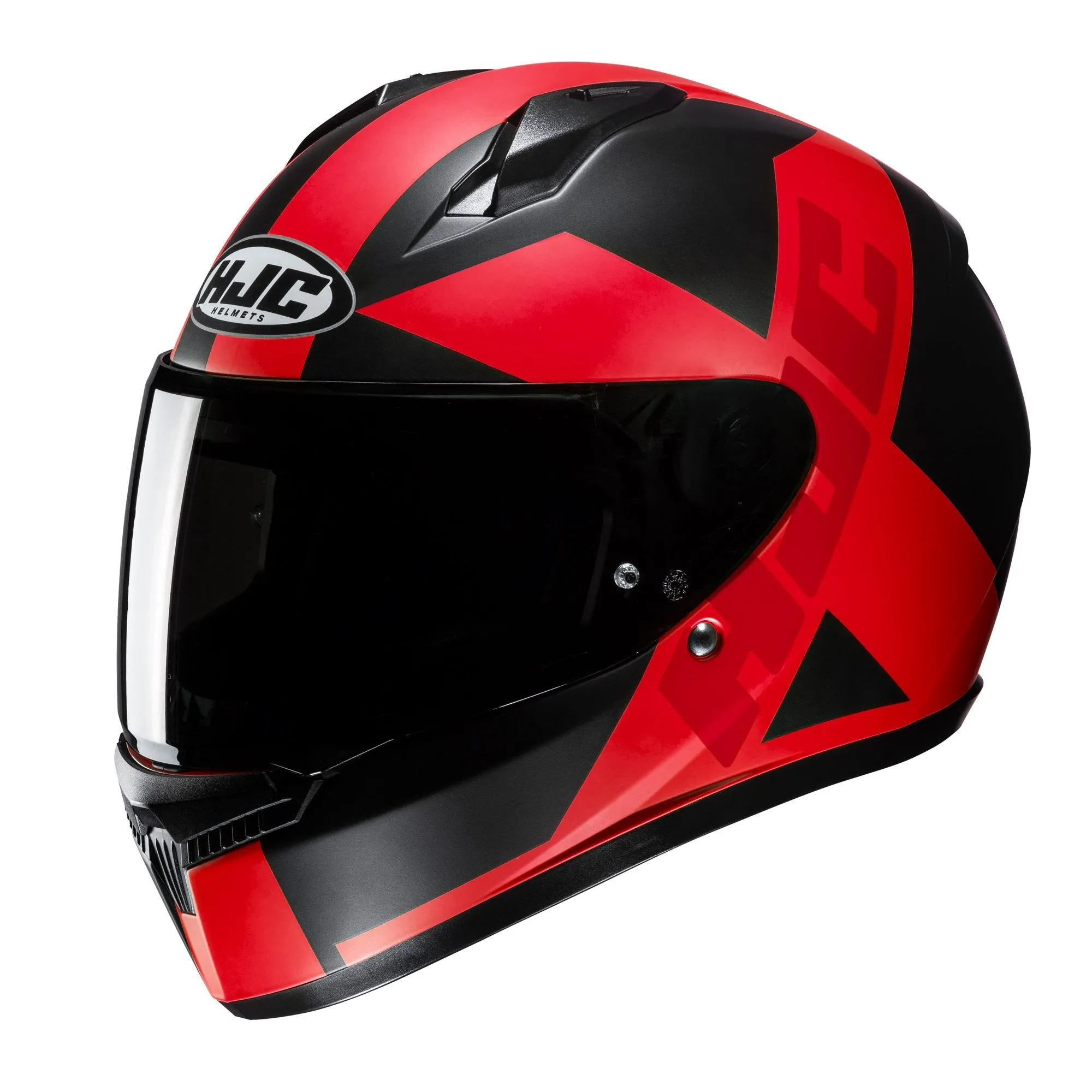 HJC C10 Tez MC1SF Red Motorcycle Helmet