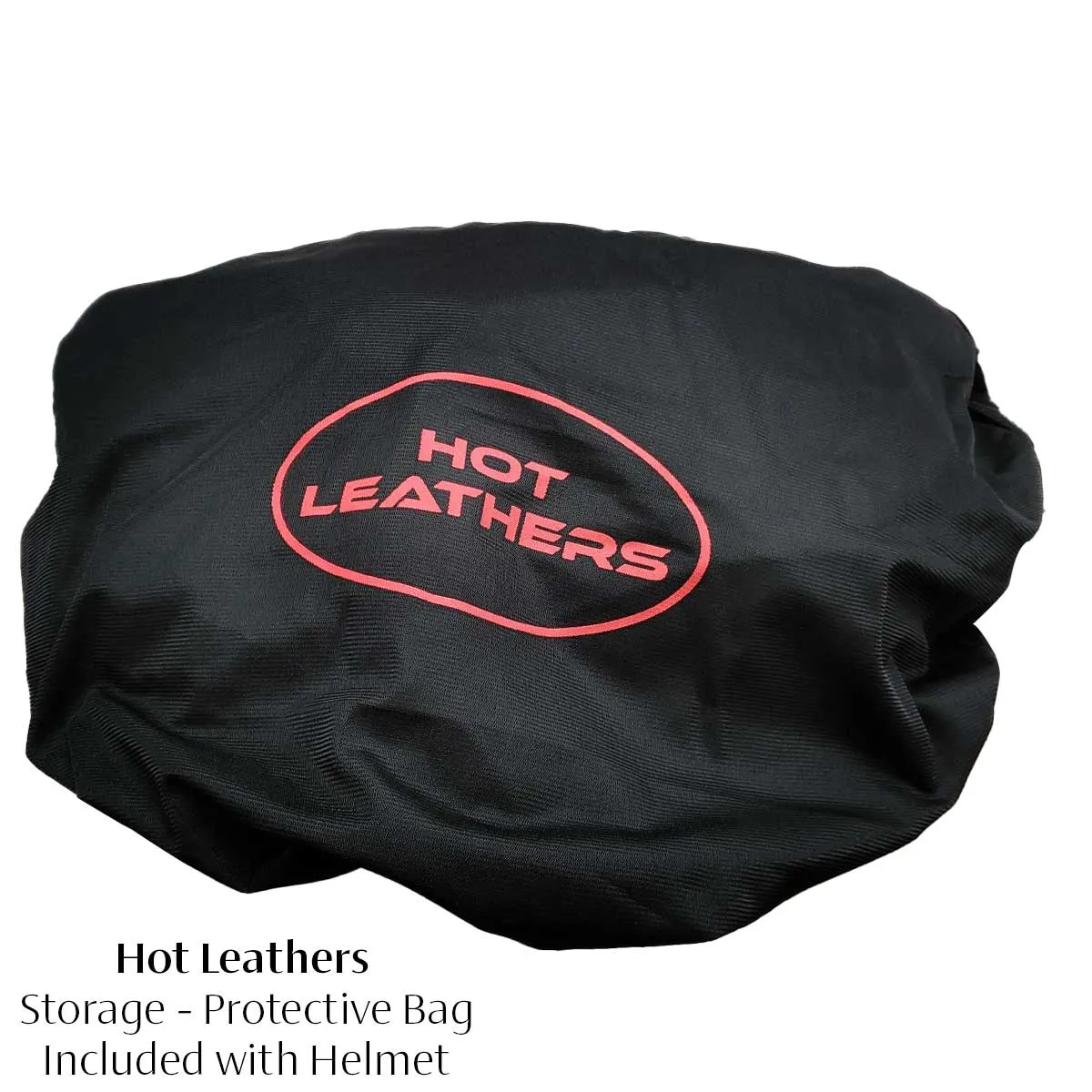 Hot Leathers HLT70 'Stealth' Flat Matte Black Motorcycle DOT Skull Cap