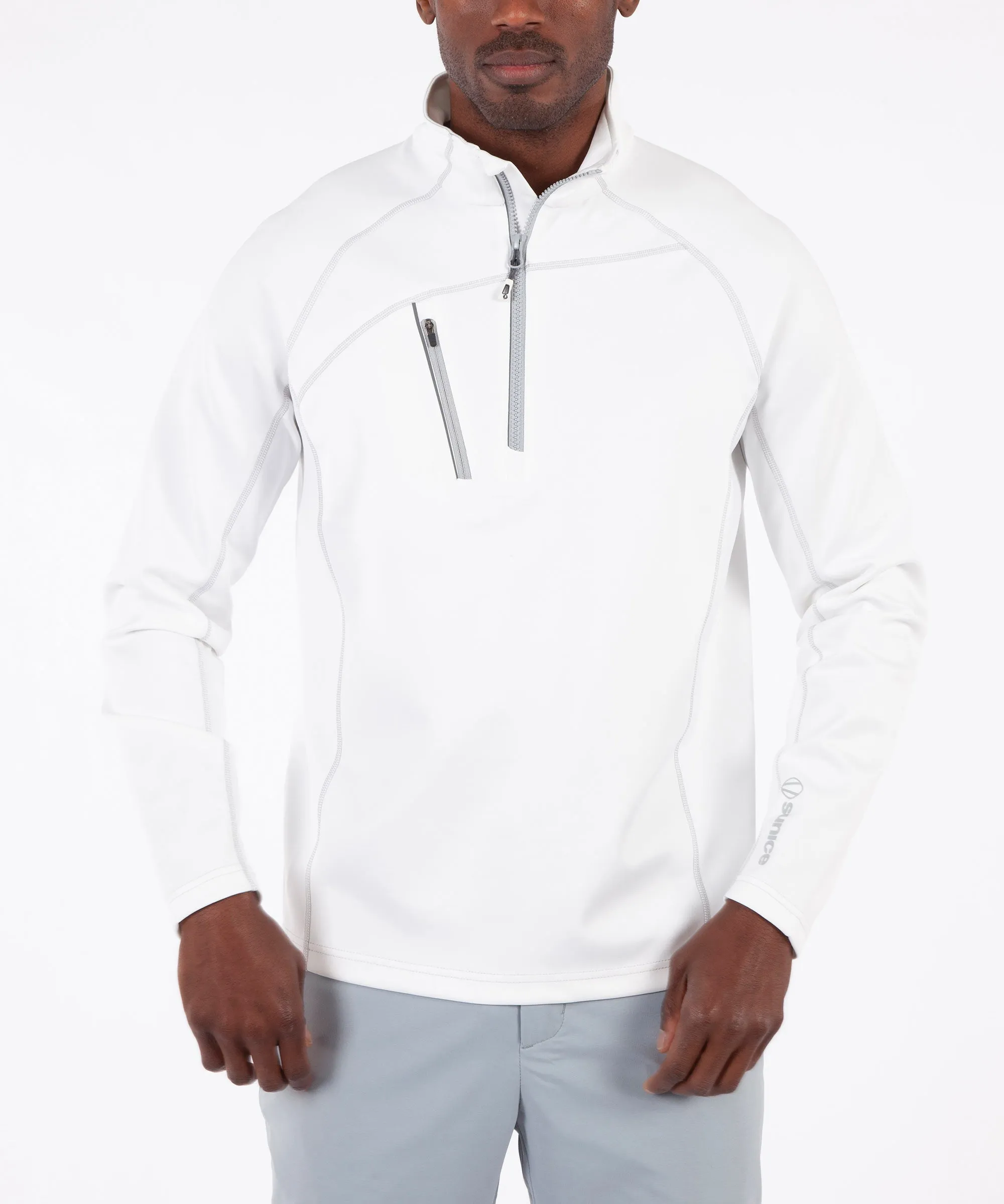 Men's Alexander SuperliteFX Stretch Thermal Half-Zip Pullover