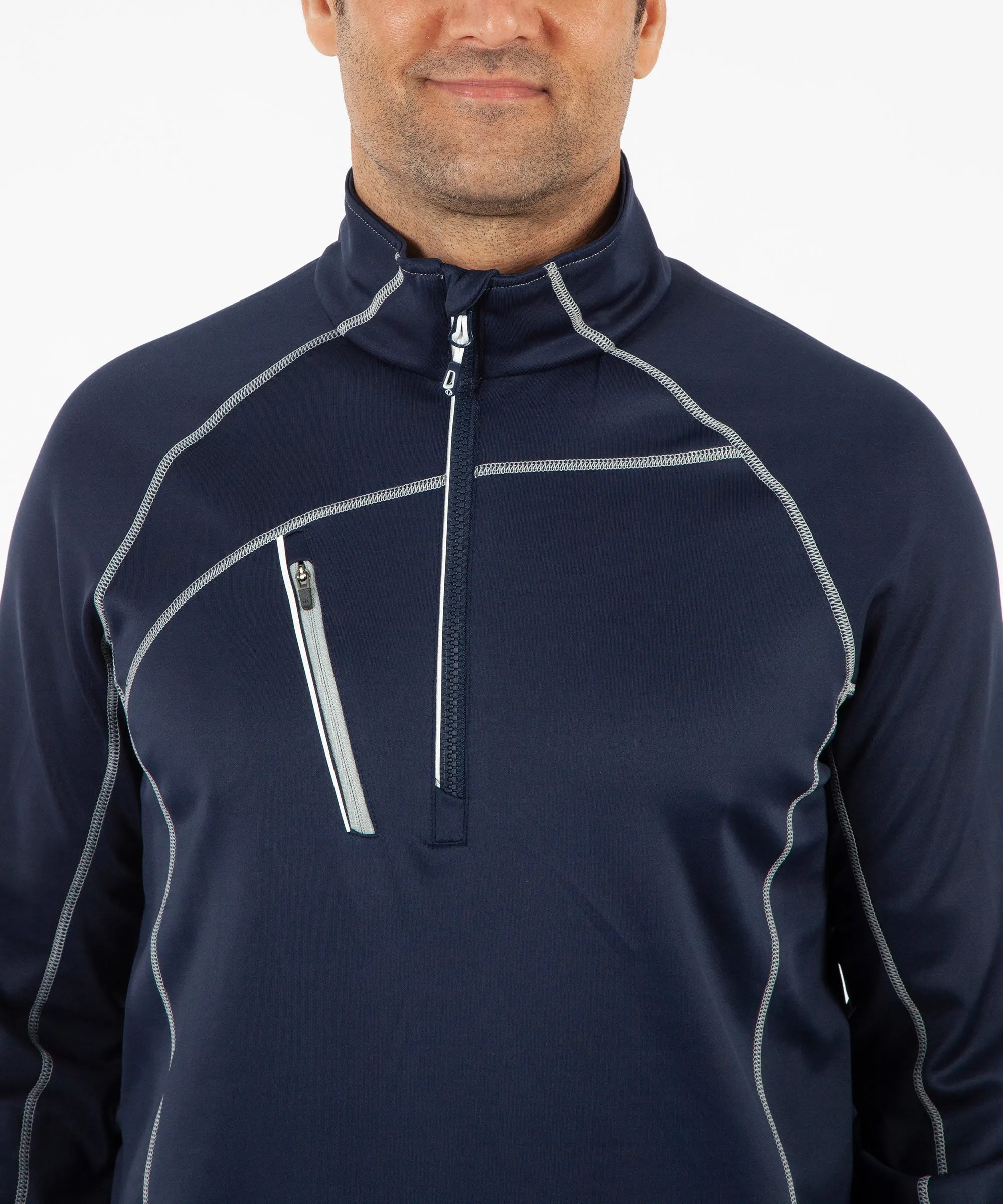 Men's Alexander SuperliteFX Stretch Thermal Half-Zip Pullover