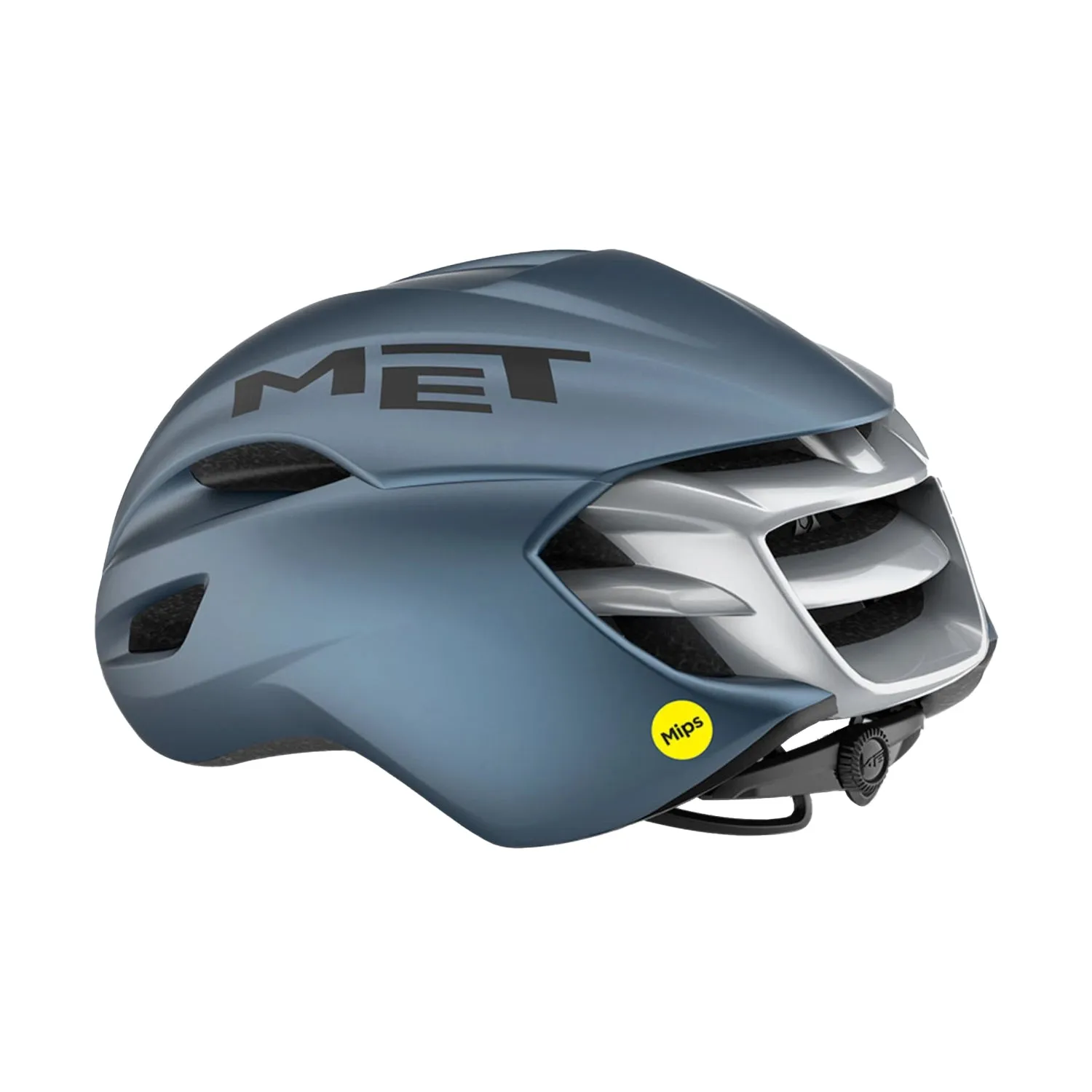 MET Cycling Helmet Manta MIPS - Navy/Silver Matt