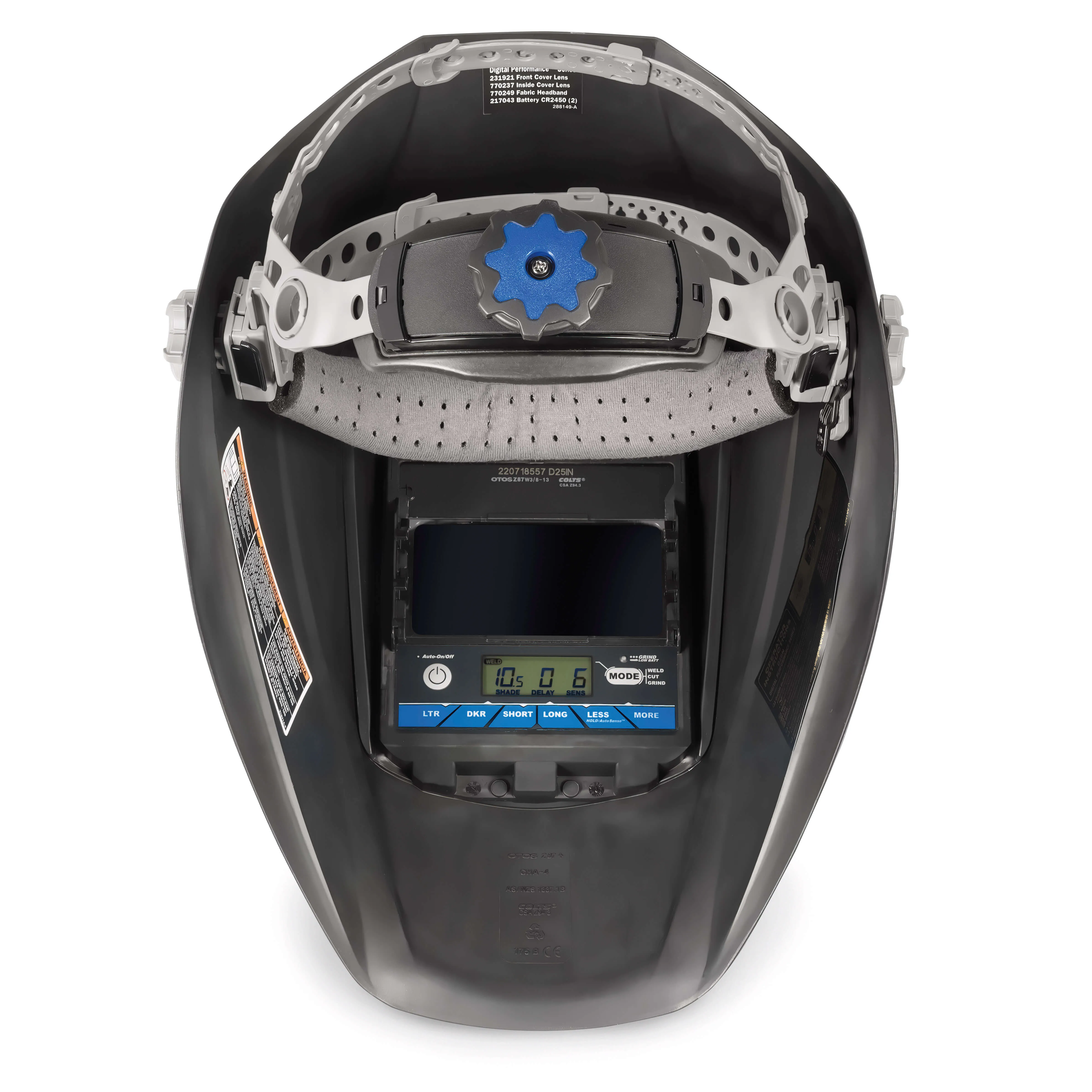 Miller Black Digital Performance Auto Darkening Welding Helmet w/ClearLight 2.0 Lens (289842)