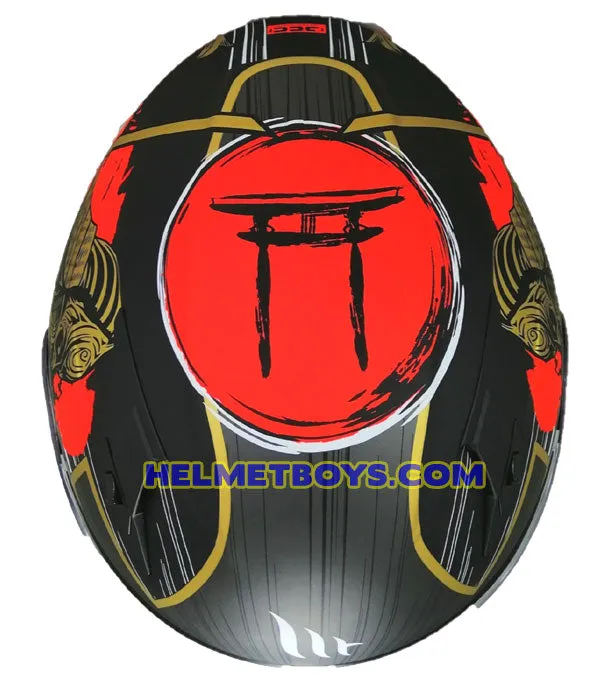 MT Motorcycle Sunvisor Helmet A1 BUSHIDO