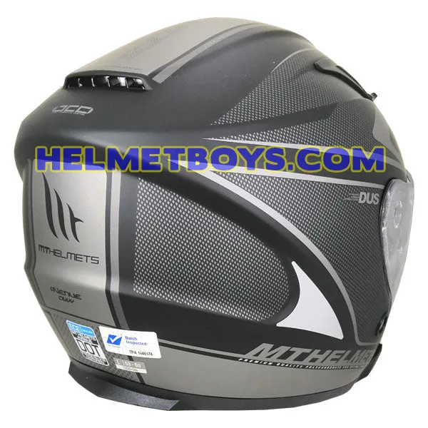 MT Motorcycle Sunvisor Helmet A1 CIVVY V2