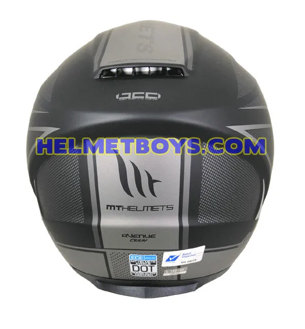 MT Motorcycle Sunvisor Helmet A1 CIVVY V2