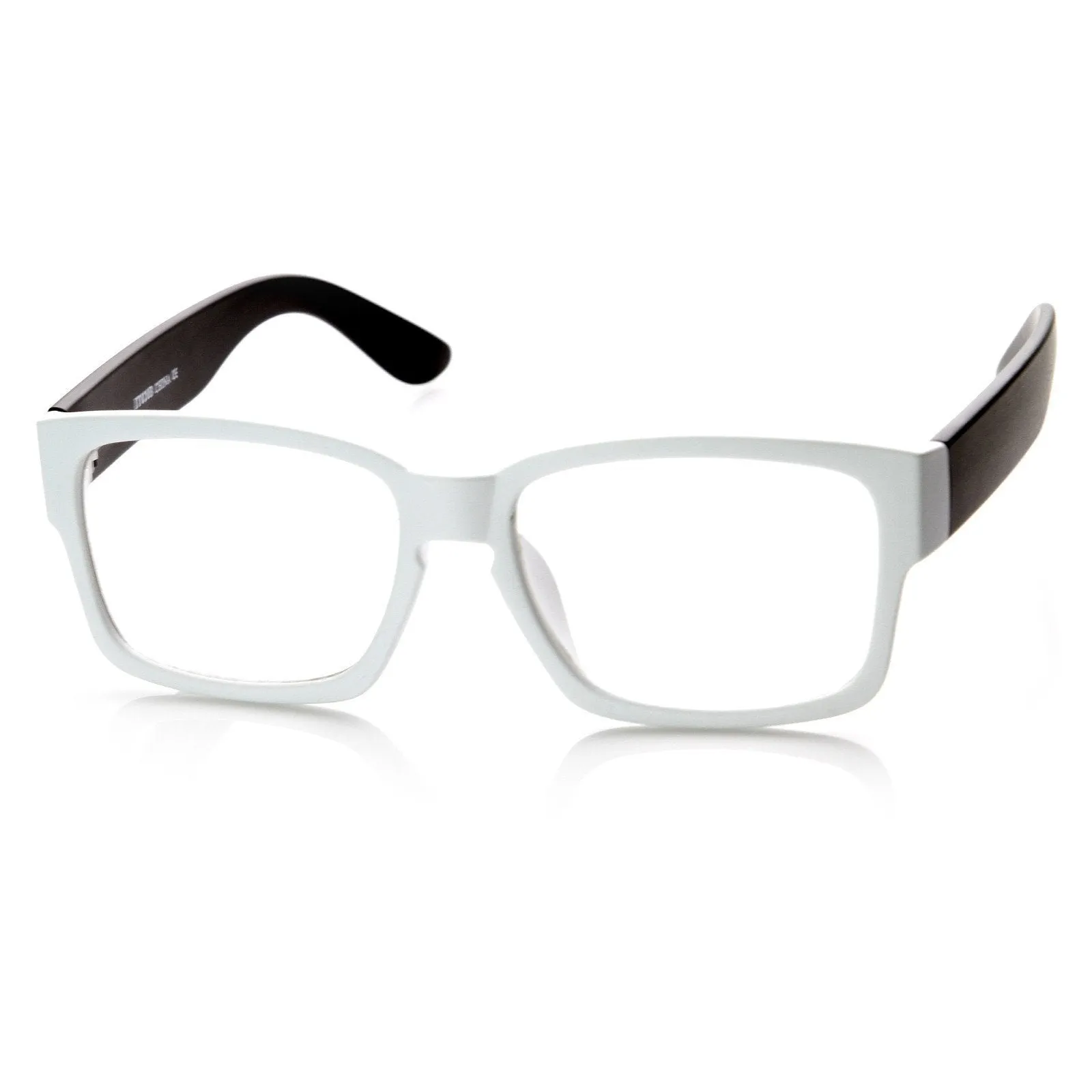 New Modern Two Tone Color Square Optical Frame Glasses