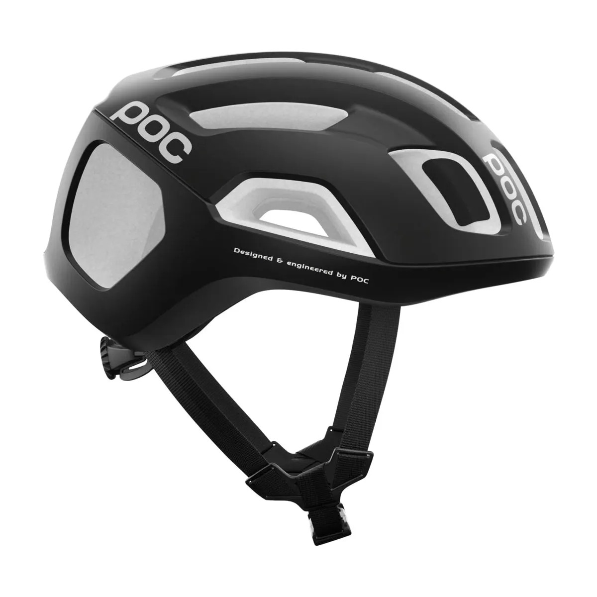 POC Ventral Air MIPS NFC Cycling Helmet - Uranium Black/Hydrogen White