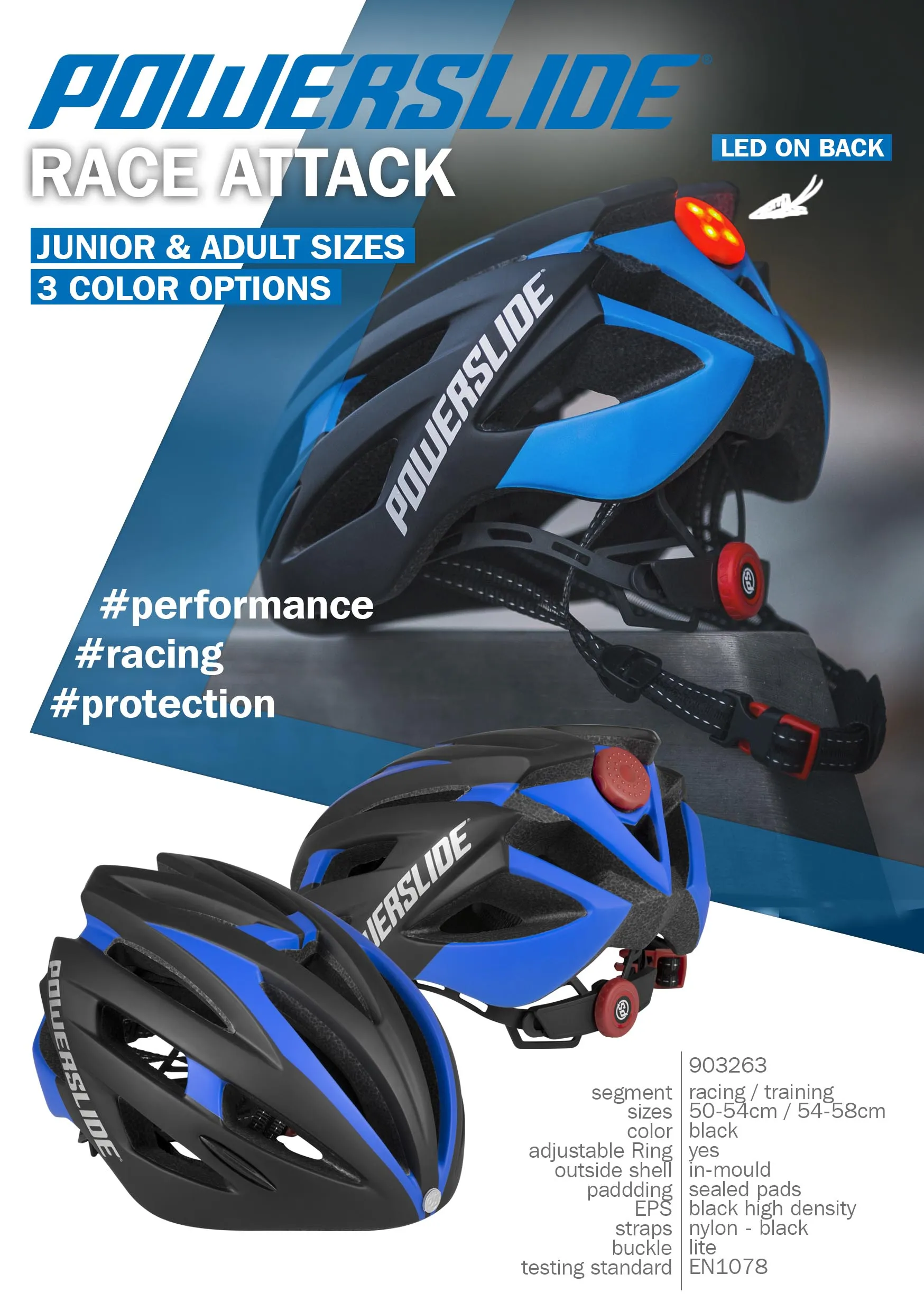 Powerslide Race Attack Helmet