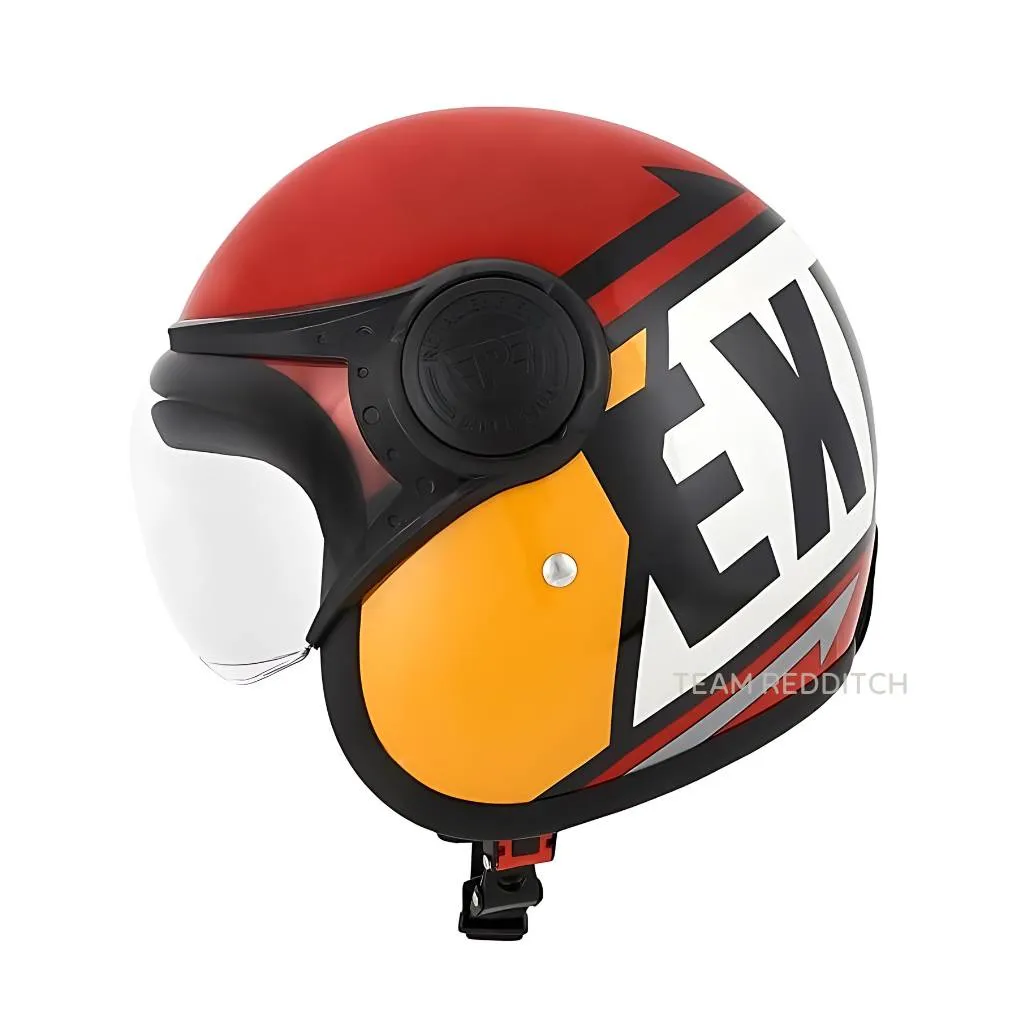 ROYAL ENFIELD HELMET COLOR BLOCK EXPLORE RED