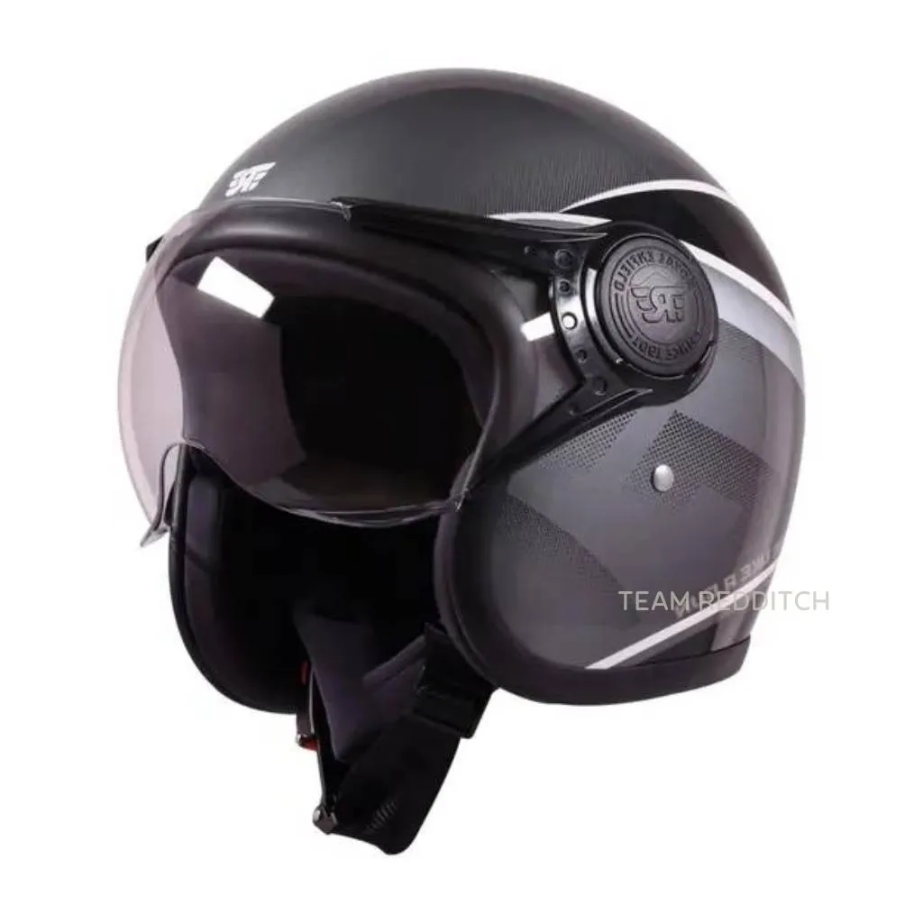 ROYAL ENFIELD HELMET JET OF SONIC GREY