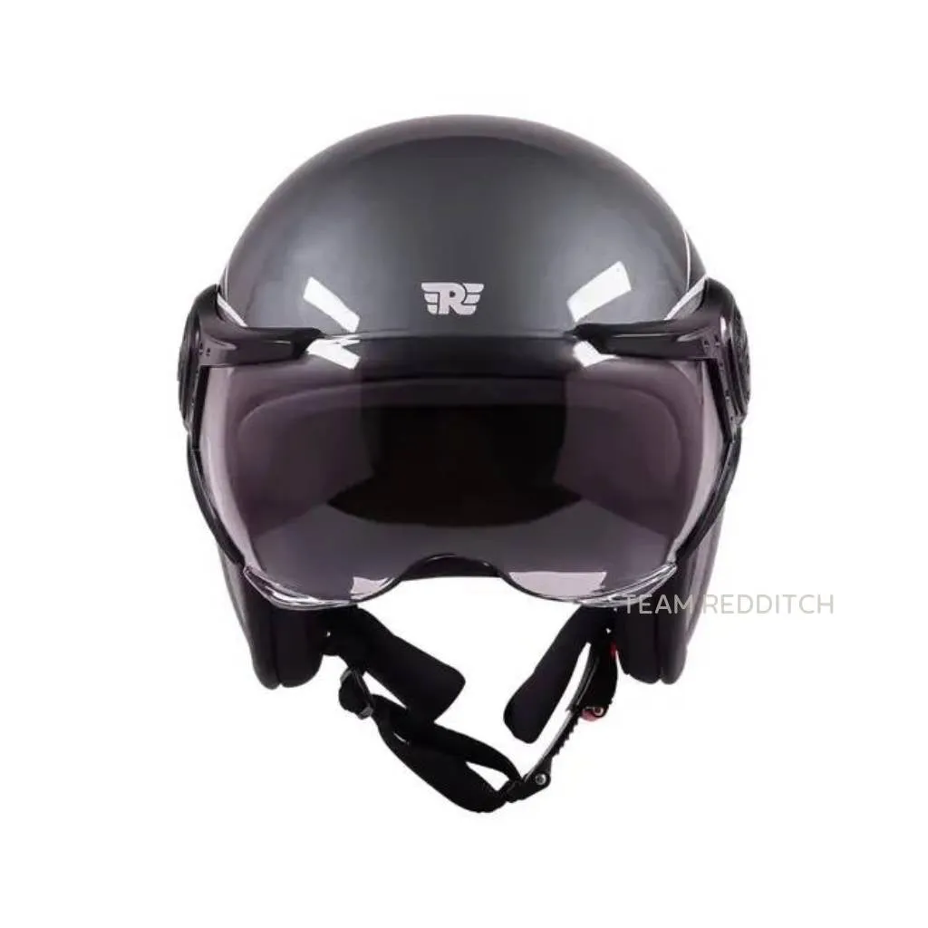 ROYAL ENFIELD HELMET JET OF SONIC GREY