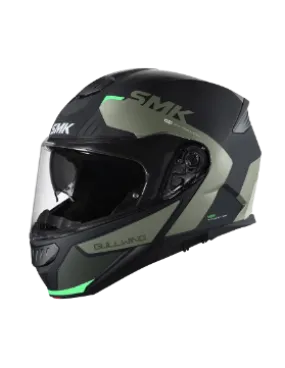 SMK - Gullwing Kresto Decorado Mate Flip-up Modular Motorcycle Helmet