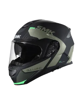 SMK - Gullwing Kresto Decorado Mate Flip-up Modular Motorcycle Helmet