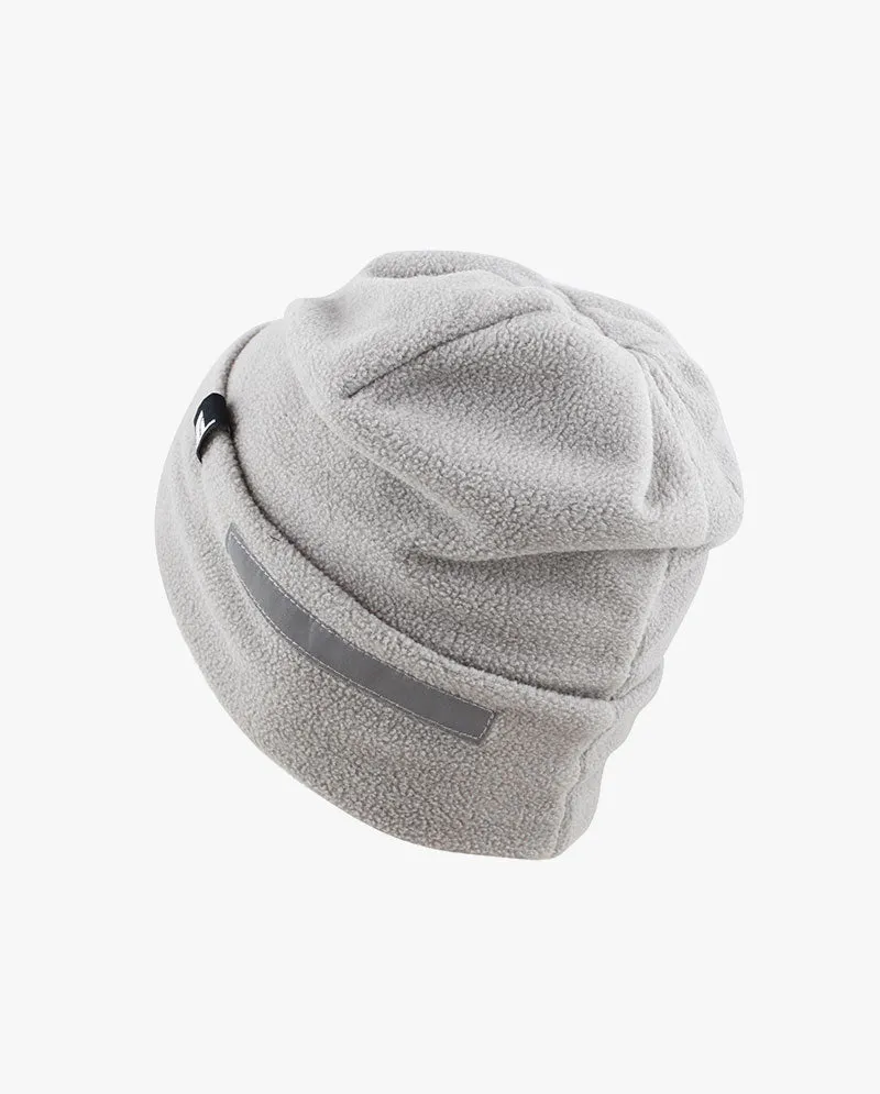 The Hat Depot - Reflective Safety Fleece Beanie