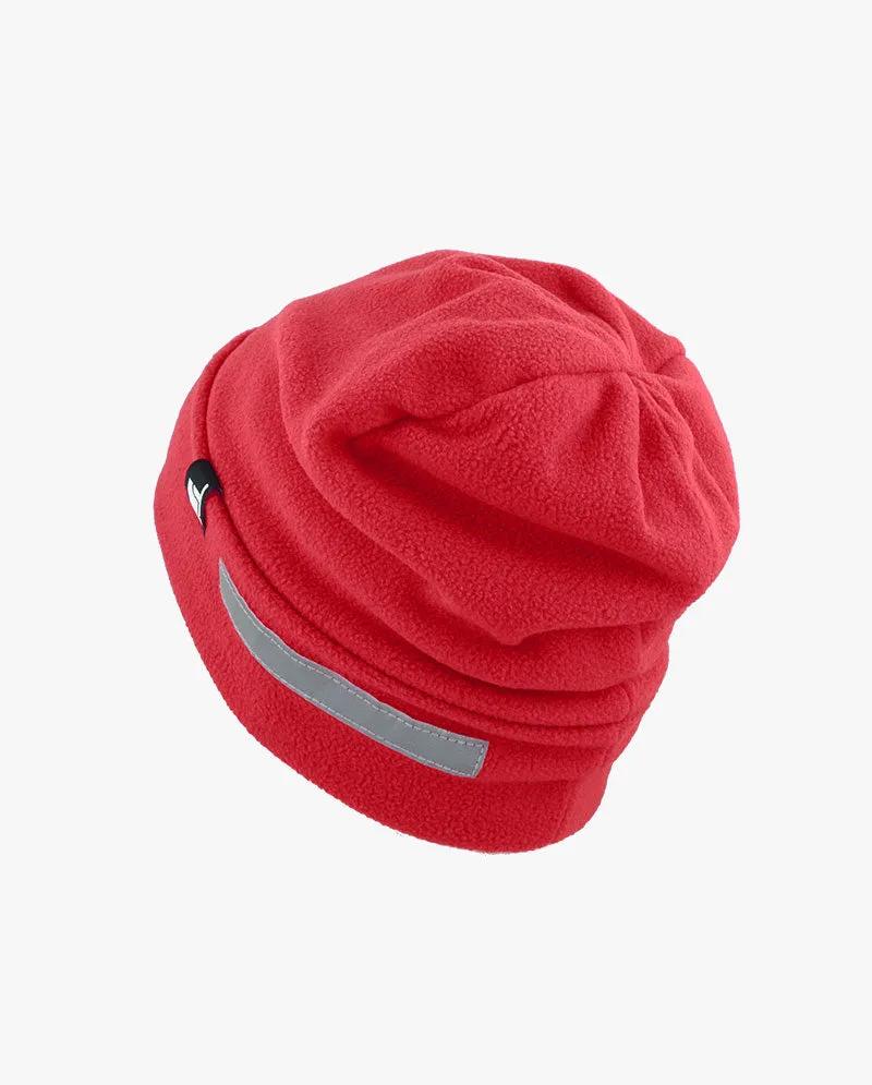 The Hat Depot - Reflective Safety Fleece Beanie