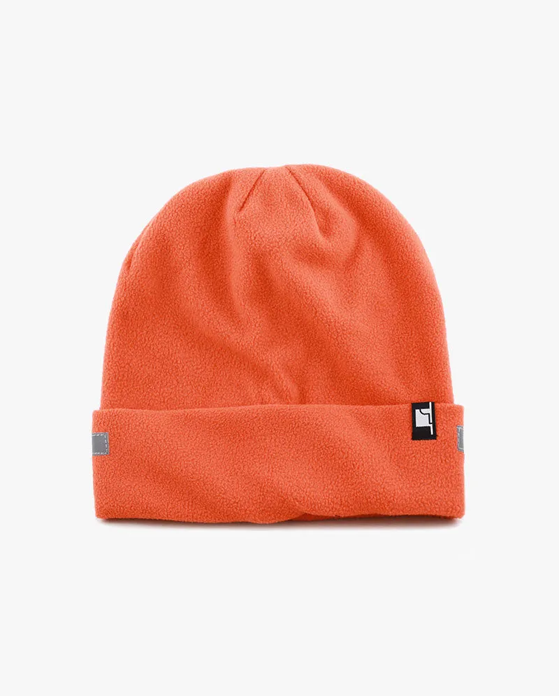 The Hat Depot - Reflective Safety Fleece Beanie