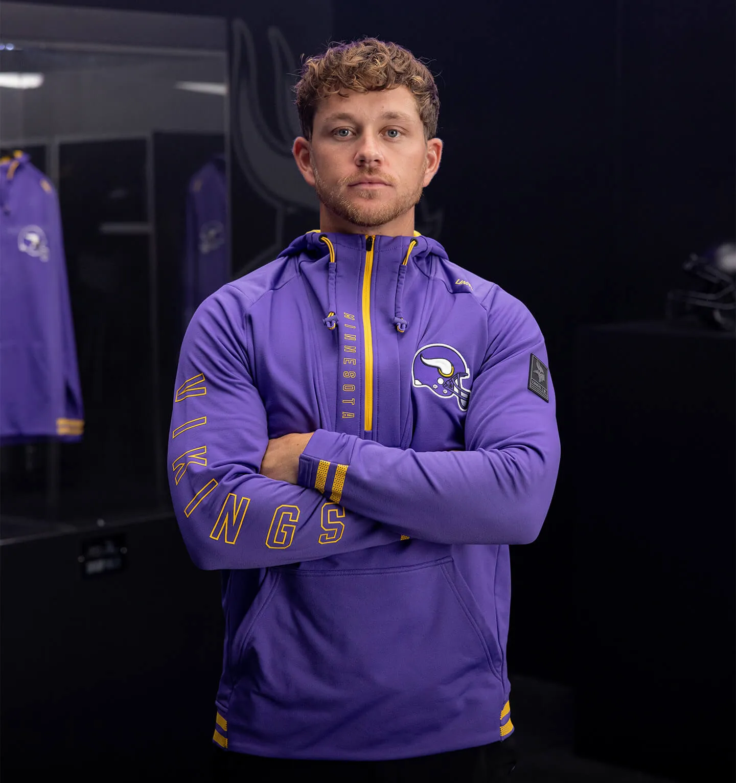 UNRL x Minnesota Vikings Crossover Half-Zip No. 5