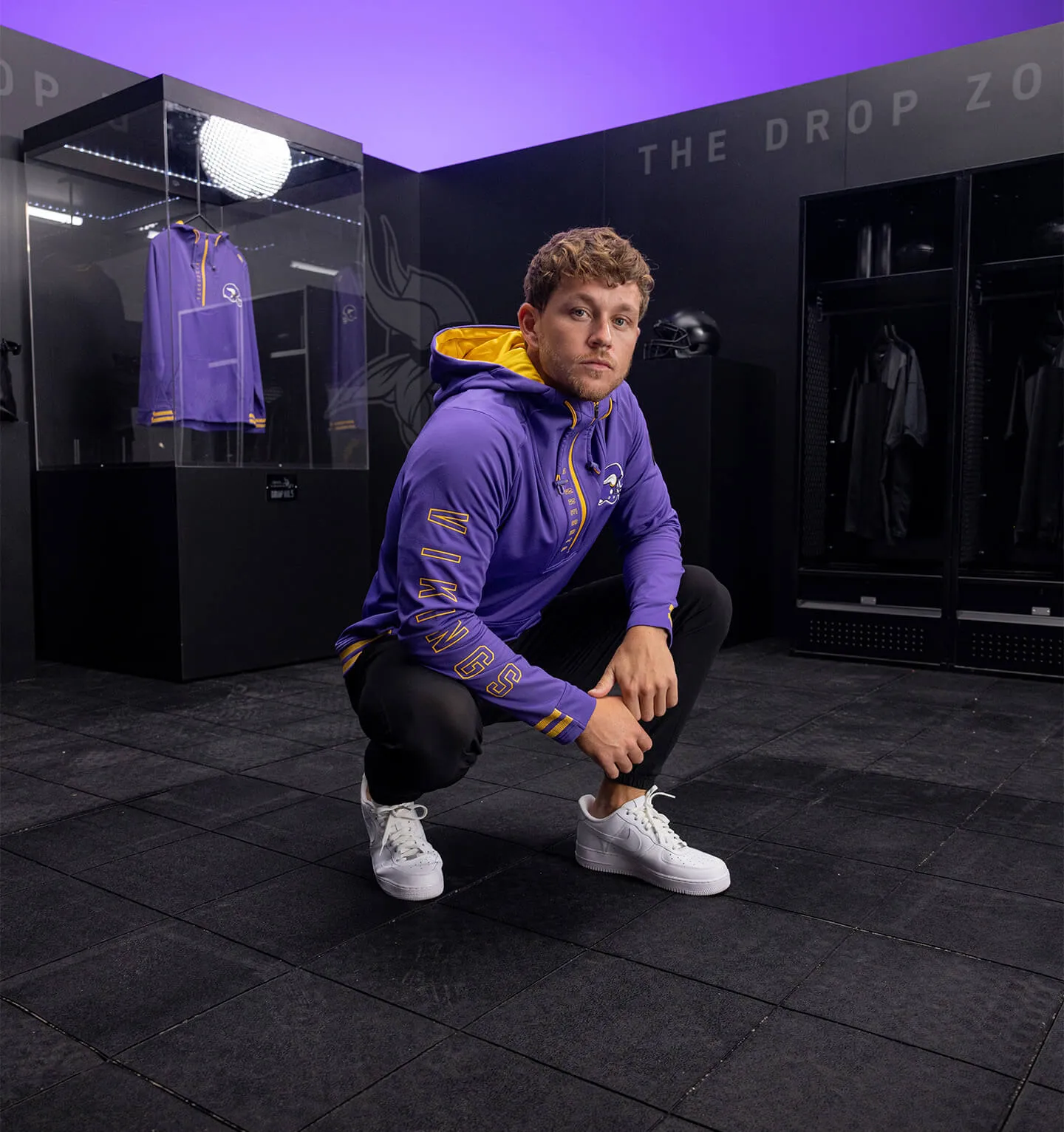 UNRL x Minnesota Vikings Crossover Half-Zip No. 5