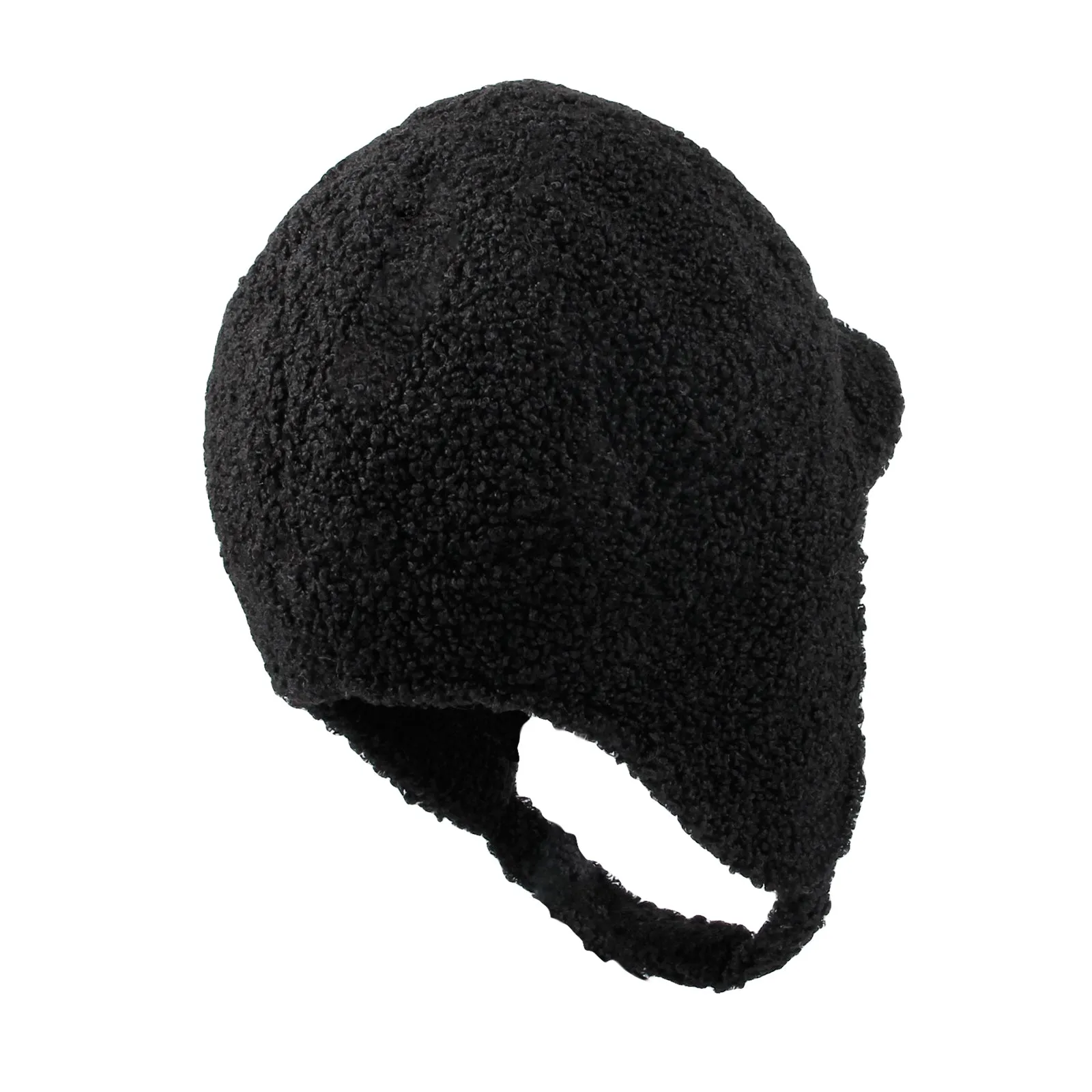 Visor Ear Flap Hat Winter Fleece Warm Trapper Cap SLT1249